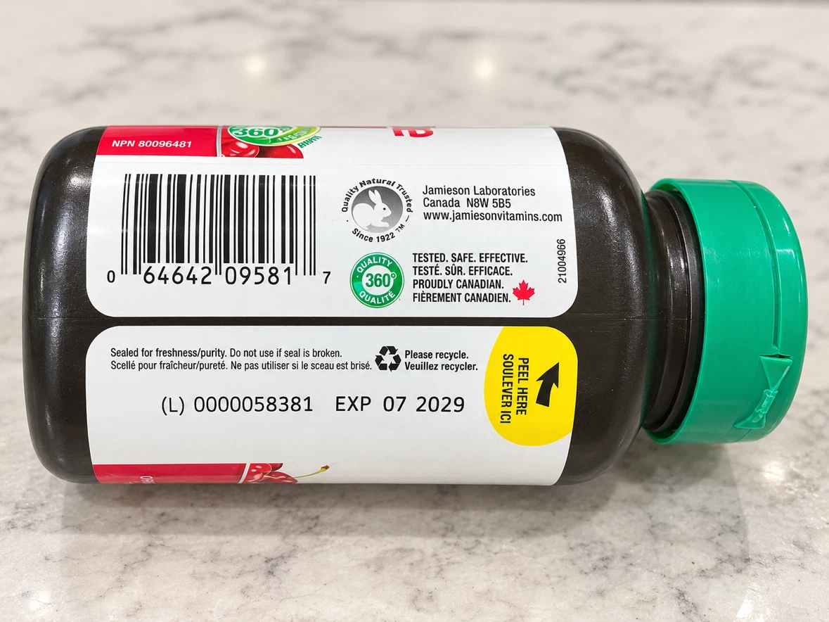 NEW - Jamieson Chewable Melatonin + Tart Cherry 30 Tablets - photo 2