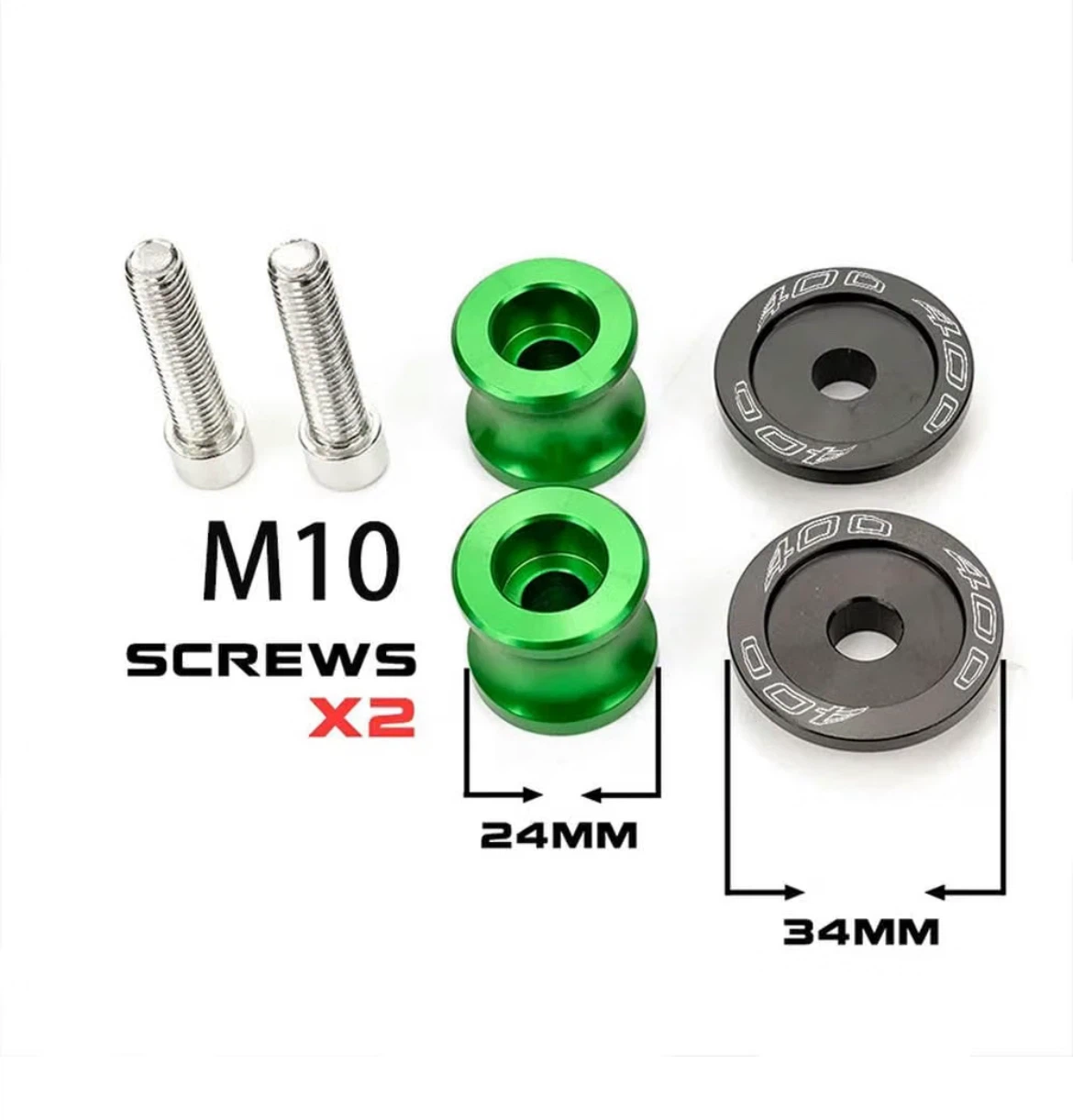 Kawasaki Vulcan S Swingarm Spools - photo 2