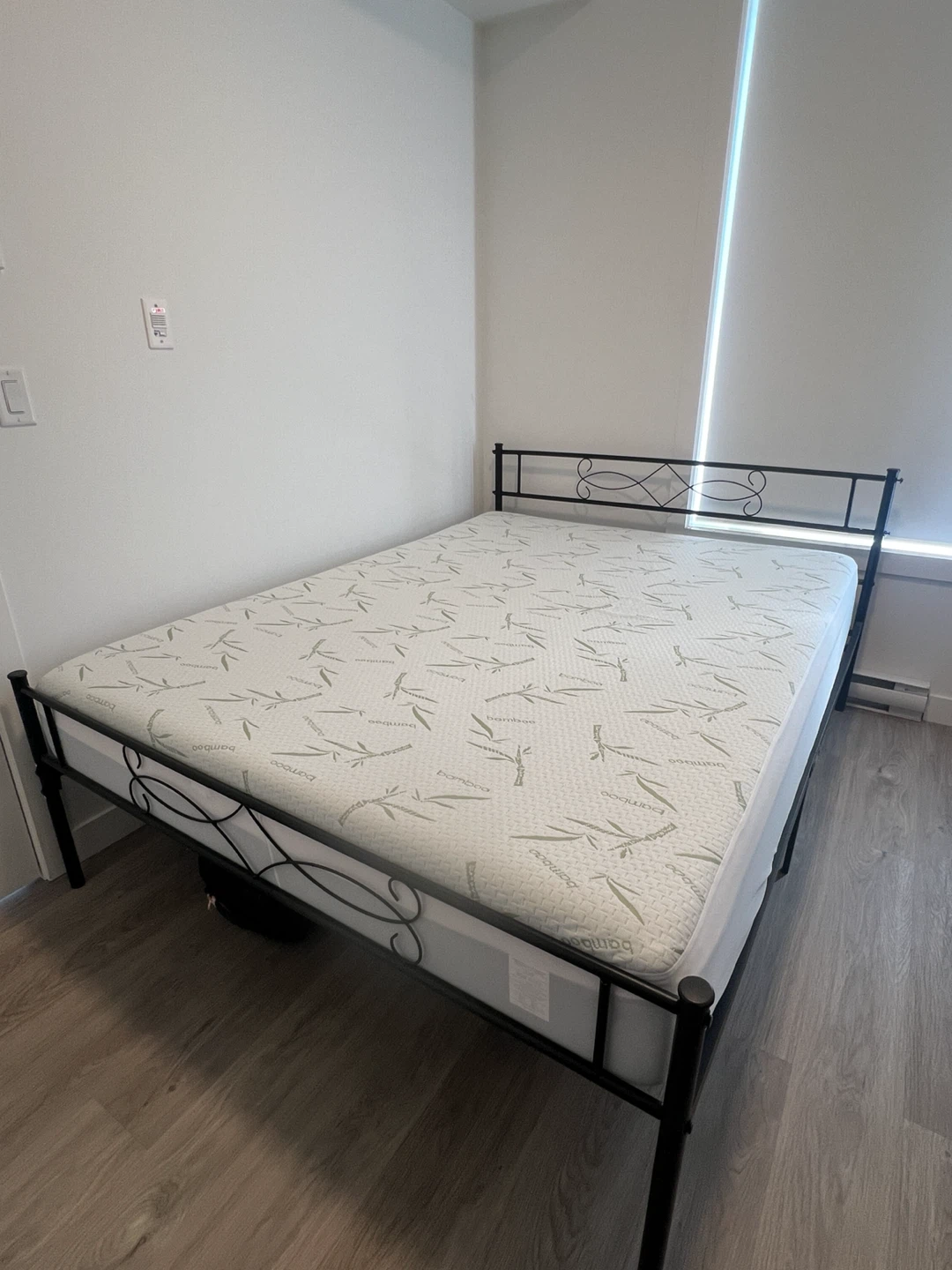 Queen Bed Frame + 10” Gel Memory Foam Mattress - photo 2