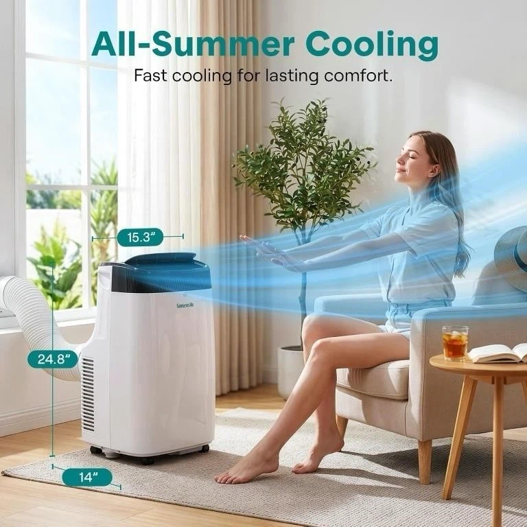 SereneLife Portable Air Conditioner – Excellent Condition - photo 2
