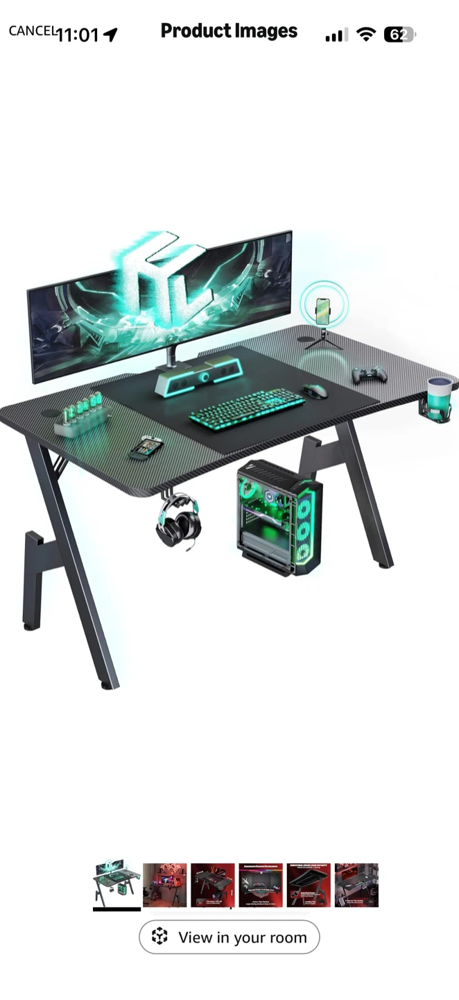 Gaming desk 55”