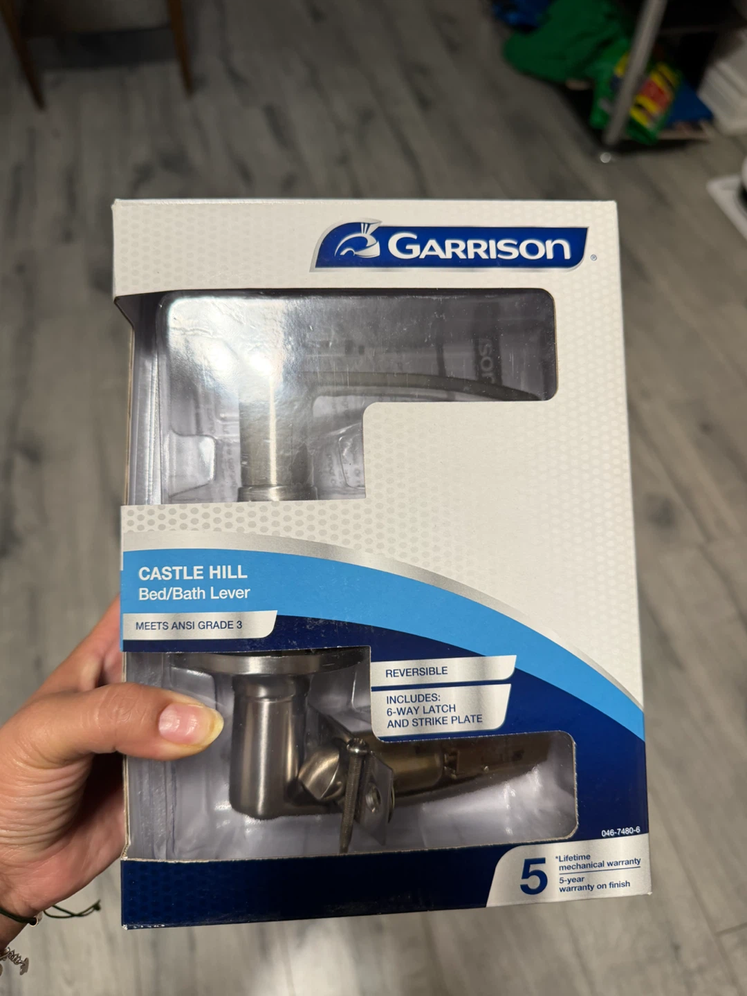 Garrison Castle Hill Bed/Bath Lever