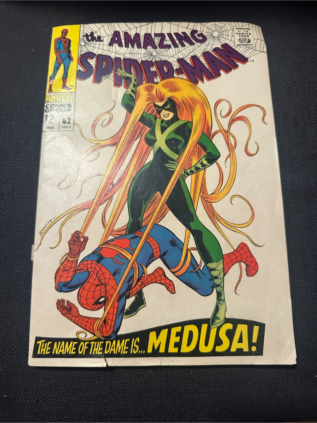 Old Amazing Spider-Man Comic Book