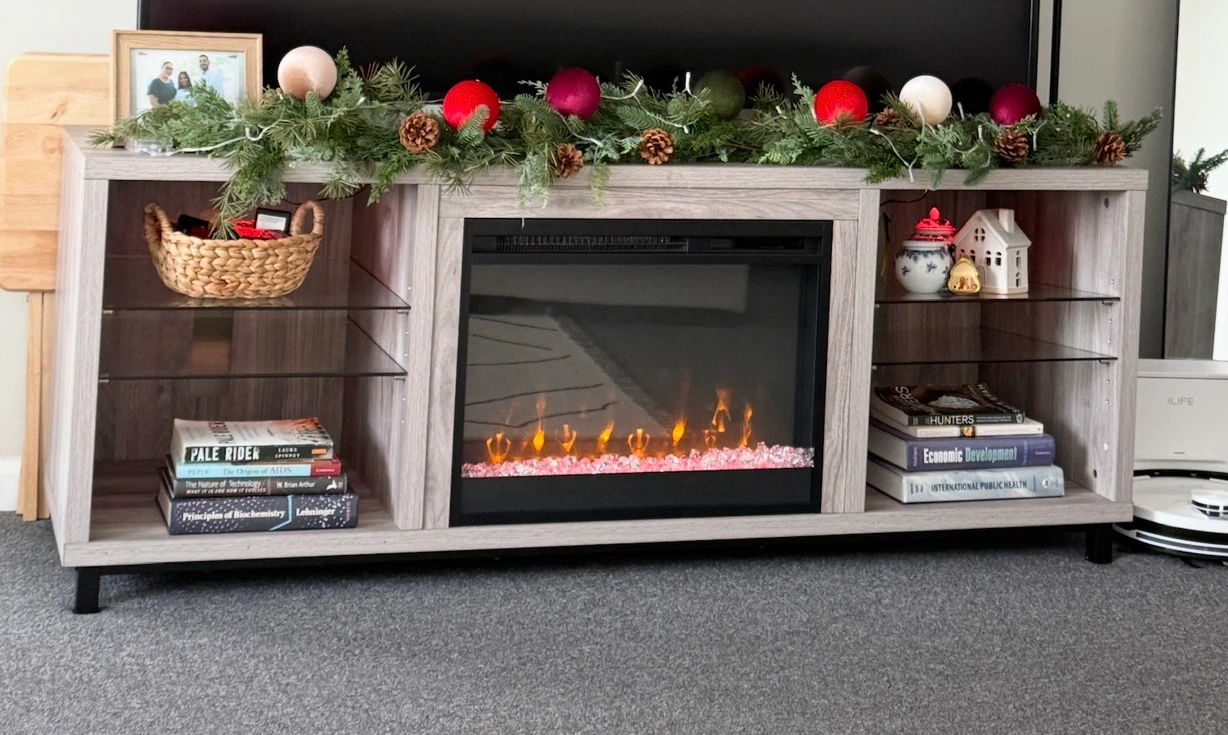 Electric Fireplace TV Stand Media Console