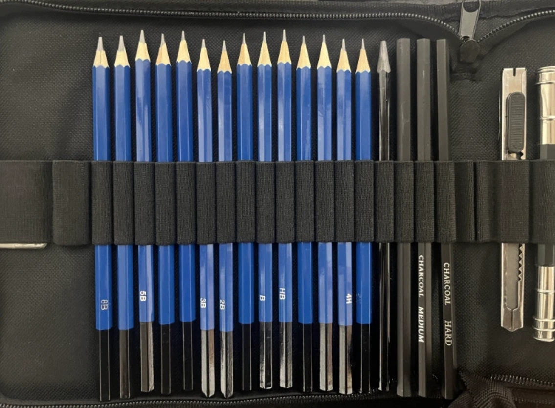 Drawing Pencils and Sketchbook Set - photo 3