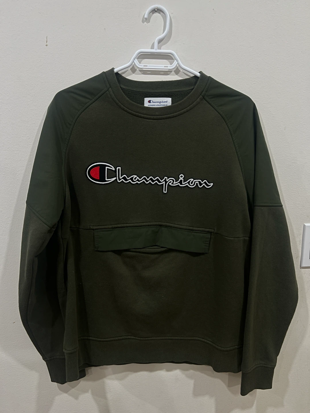 Champion Olive Green Sweatshirt