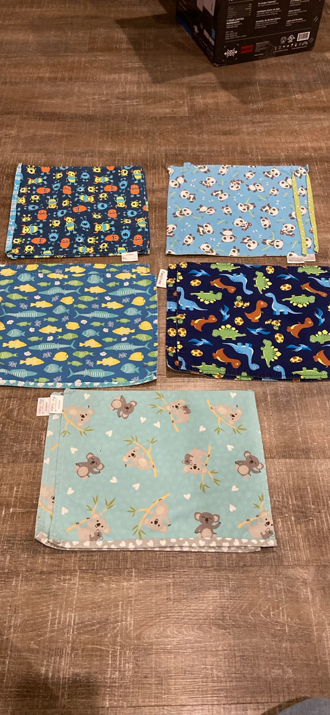 Funkins Reusable Cloth Placemats Set