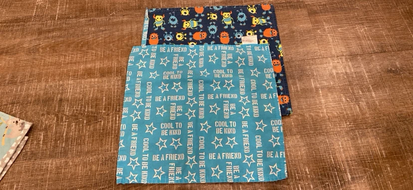 Funkins Reusable Cloth Placemats Set - photo 2