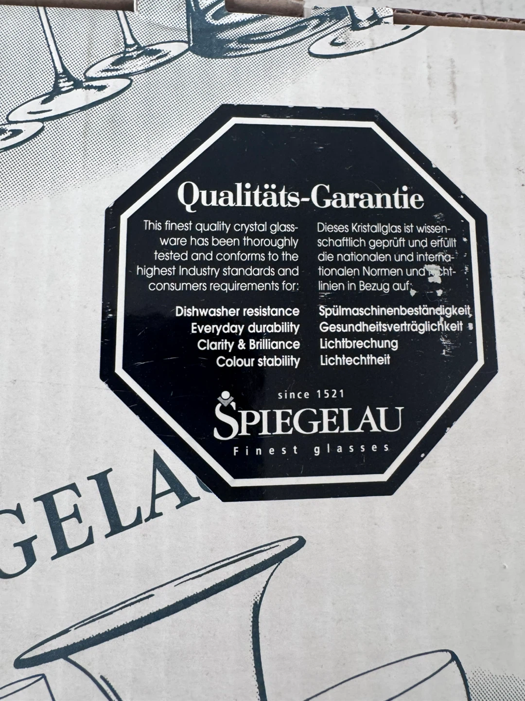 Brand New Spiegelau Vino Grande White Wine Glasses - photo 2