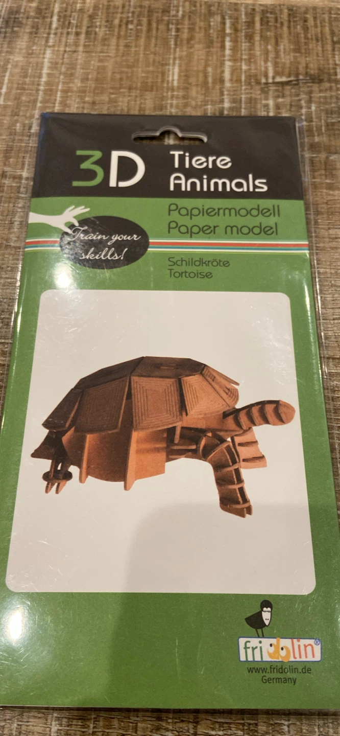 3 Fridolin 3D Paper Model Animal Kits - photo 4