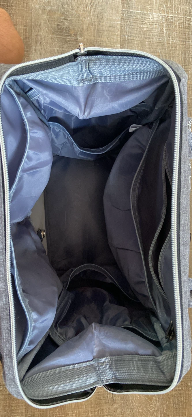 Lekebaby Grey Diaper Backpack - photo 4