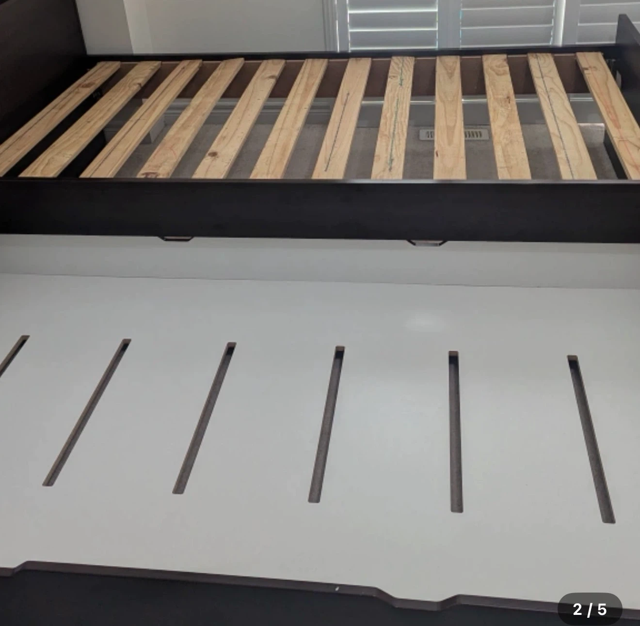 Twin size bed with trundle - photo 2