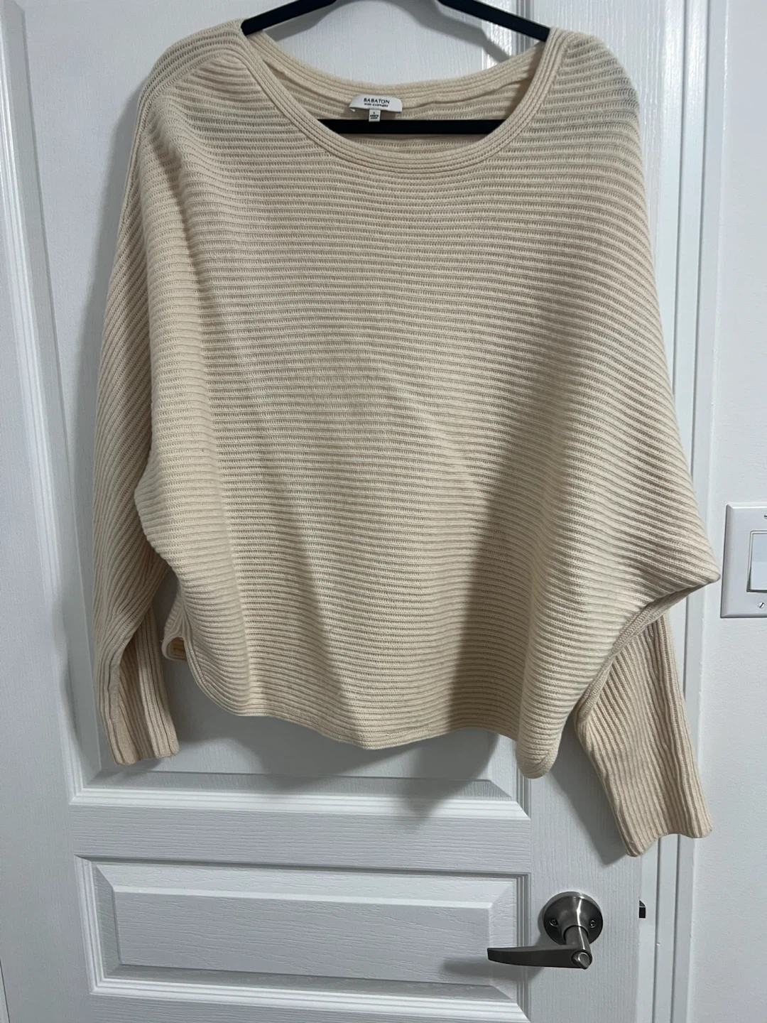 Babaton with Cashmere Cream Sweater