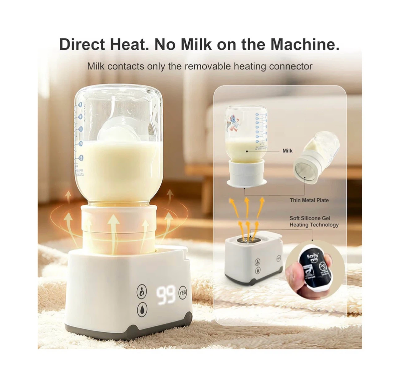 Brand new Portable Bottle Warmer Travel Bottle Warmer - photo 4