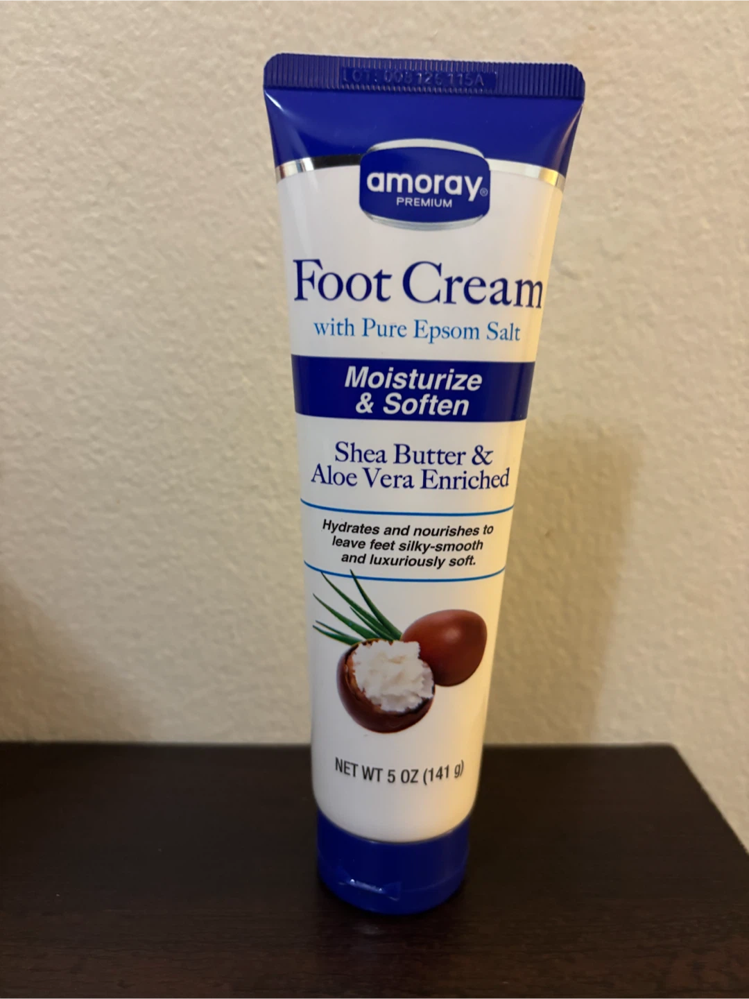 NEW-Amoray Premium Foot Cream 5 oz