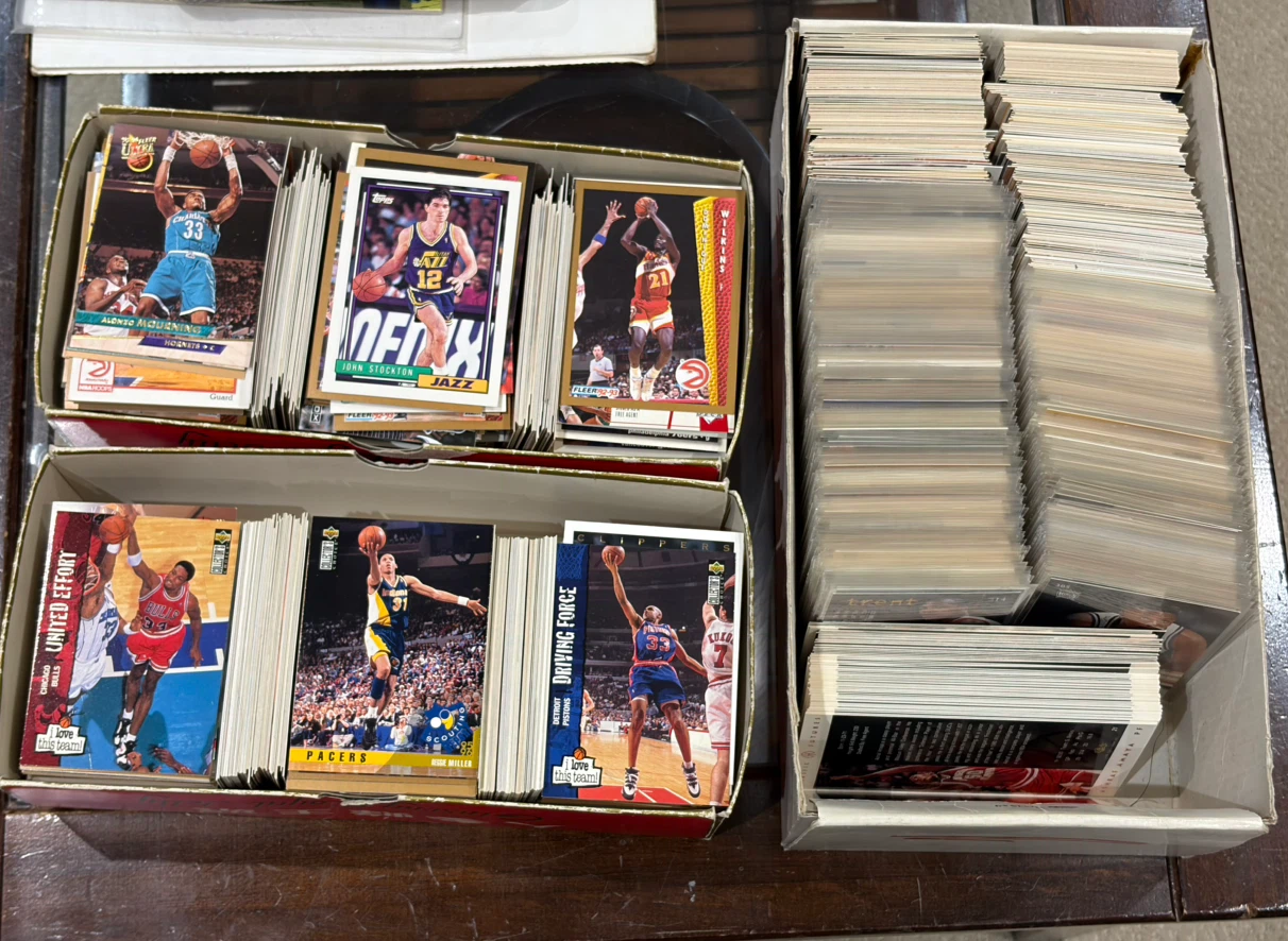 Basketball Cards Collection Lot