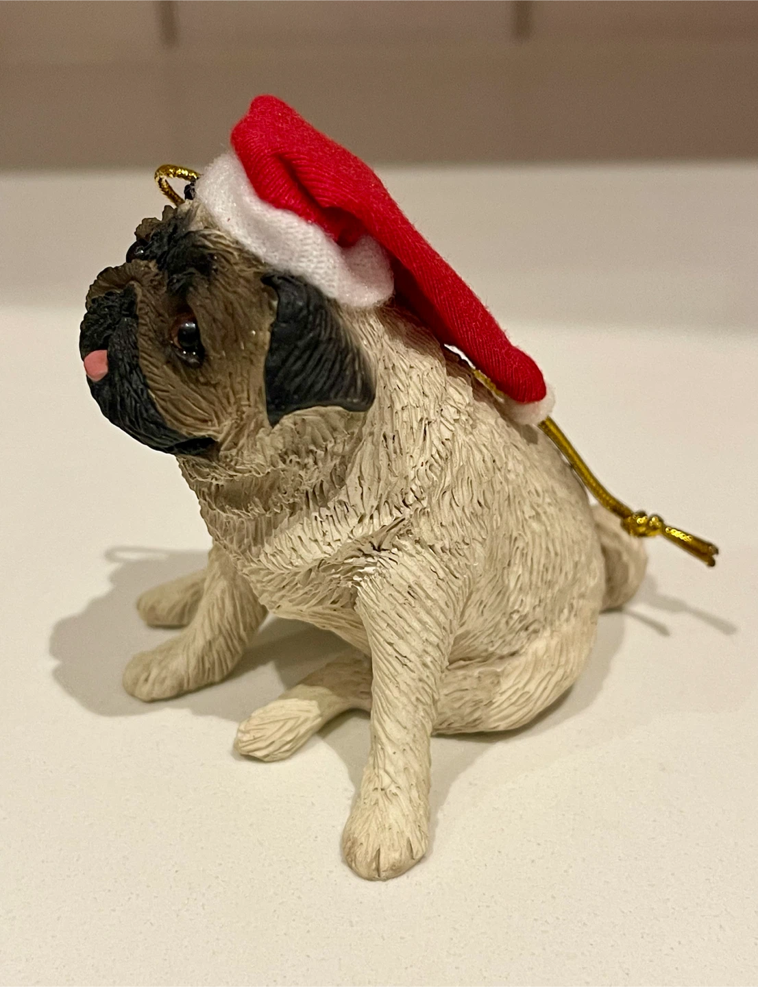 Sandicast Fawn Pug Christmas Ornament - photo 3