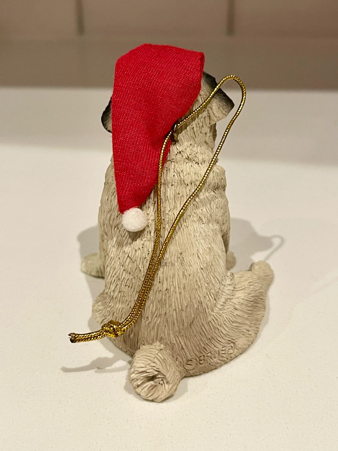 Sandicast Fawn Pug Christmas Ornament - photo 4