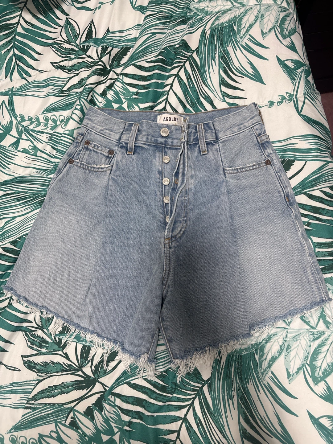 AGOLDE Denim Shorts Size 23