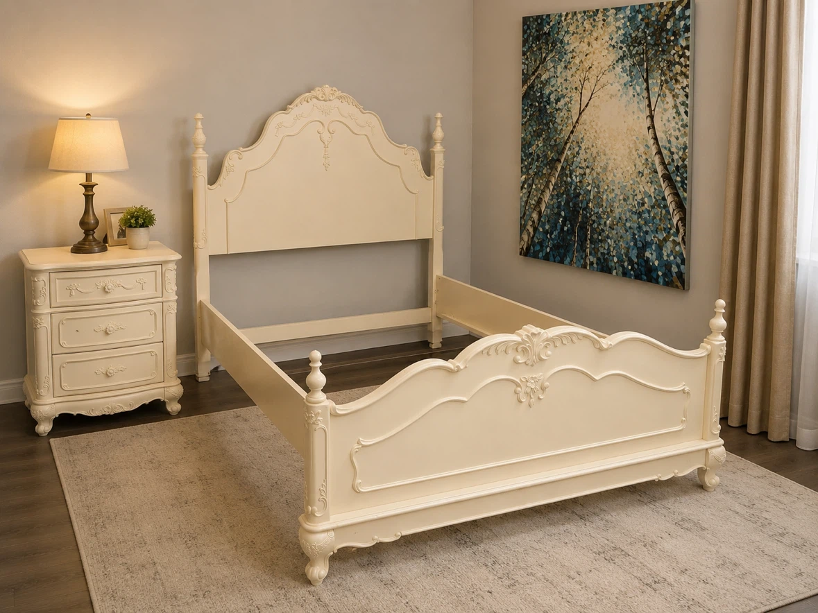 Shing Mark Enterprises Bed Frame and Nightstand - photo 2