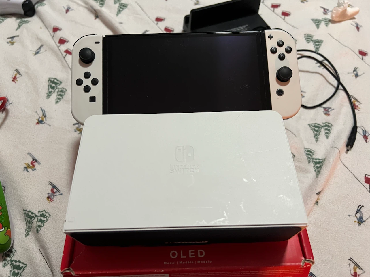 Nintendo Switch OLED Model Console Bundle - photo 2