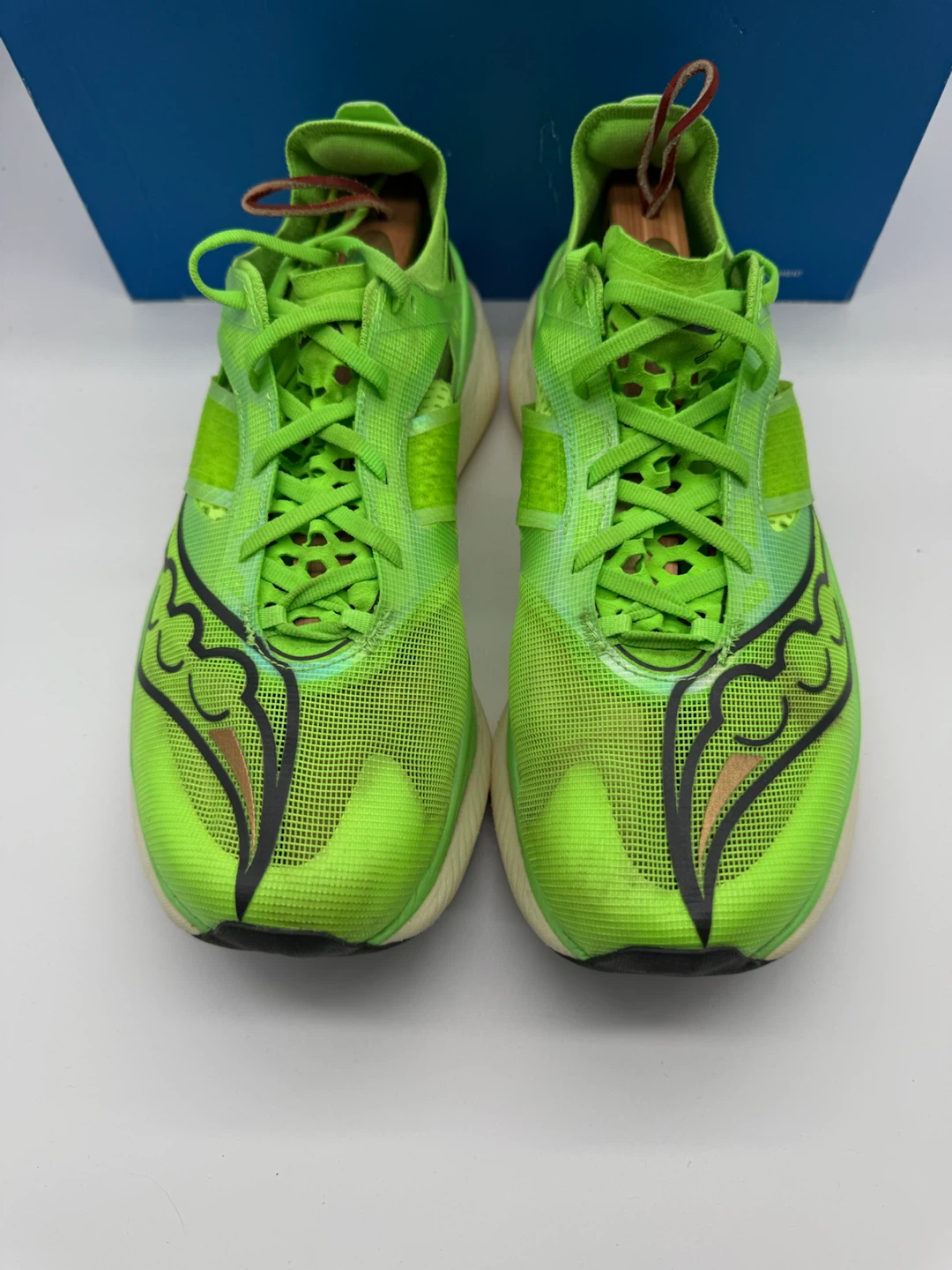 Saucony Endorphin Elite Slime Men’s Running Sneakers Sz US 10,5 - photo 5
