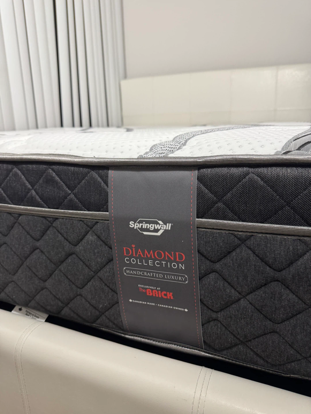 Bed Frame + Base + Springwall Diamond Collection Mattress - photo 3