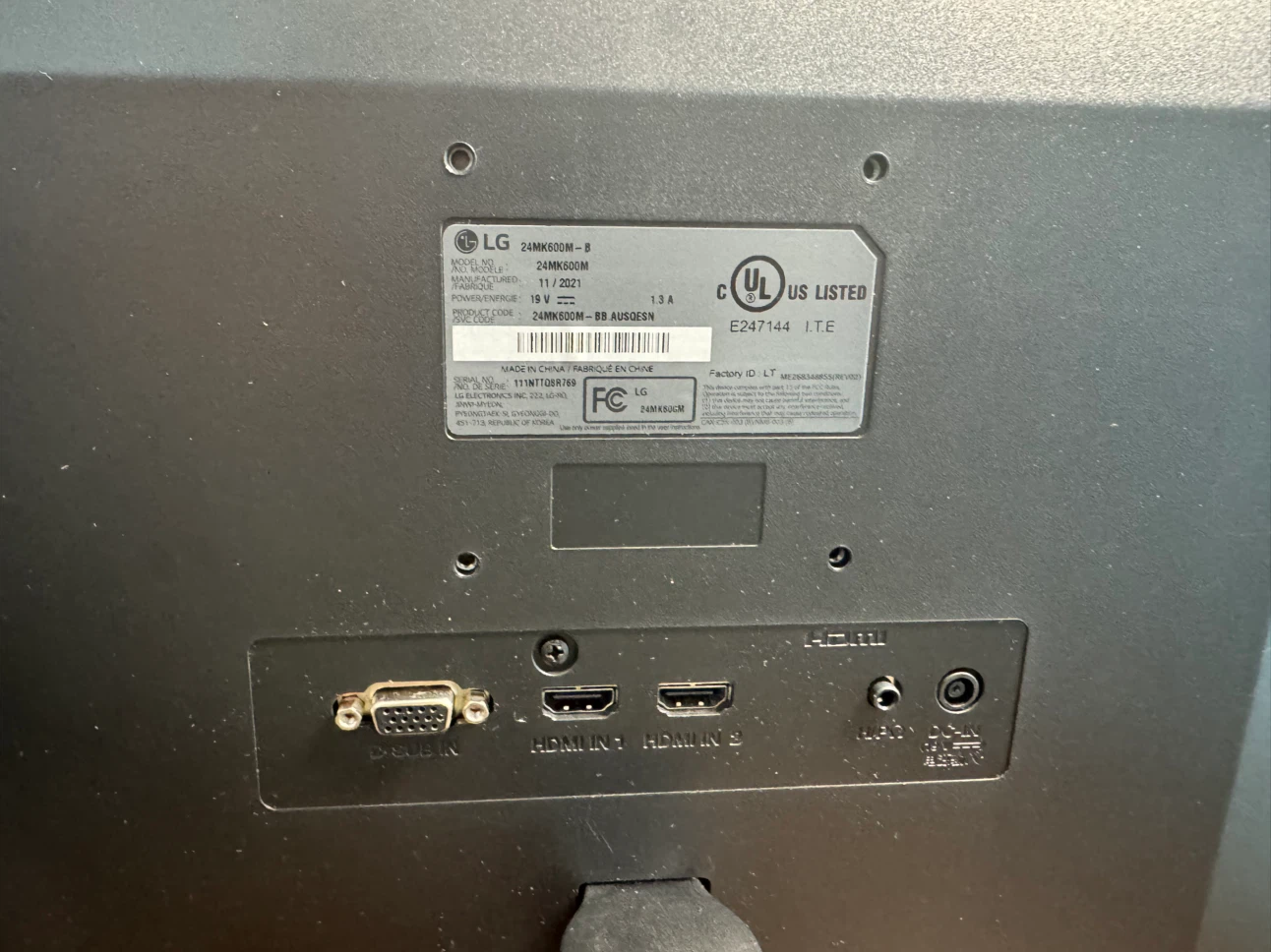 LG 24MK600M-B 24-inch Monitor - photo 3