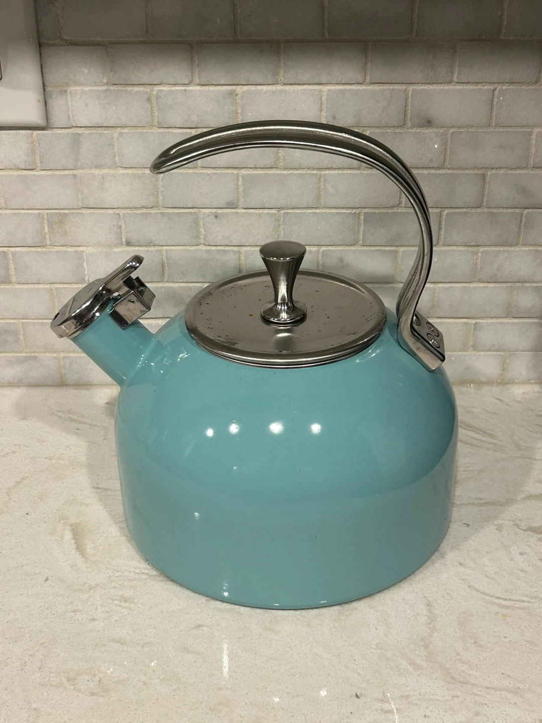 Kate Spade Teal Tea Kettle