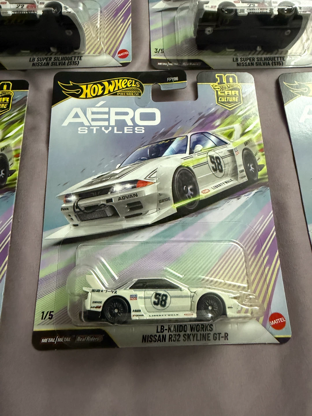 Hot Wheels Aero Styles Nissan Set - photo 2