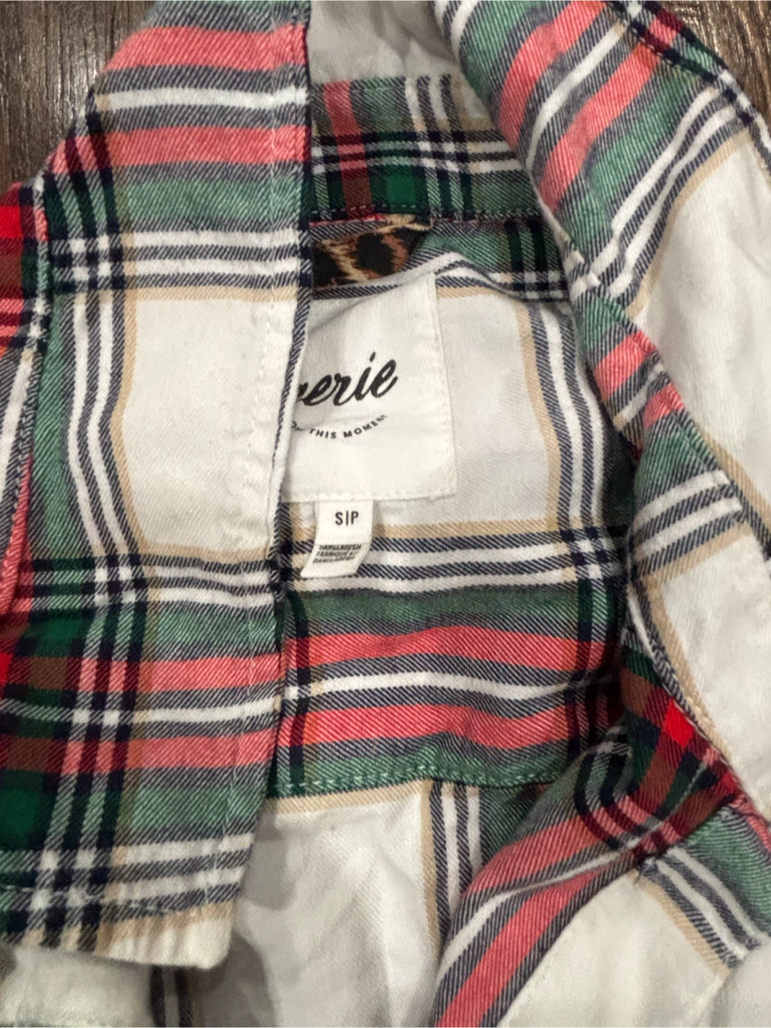 Aerie Plaid Pajama Set - photo 2