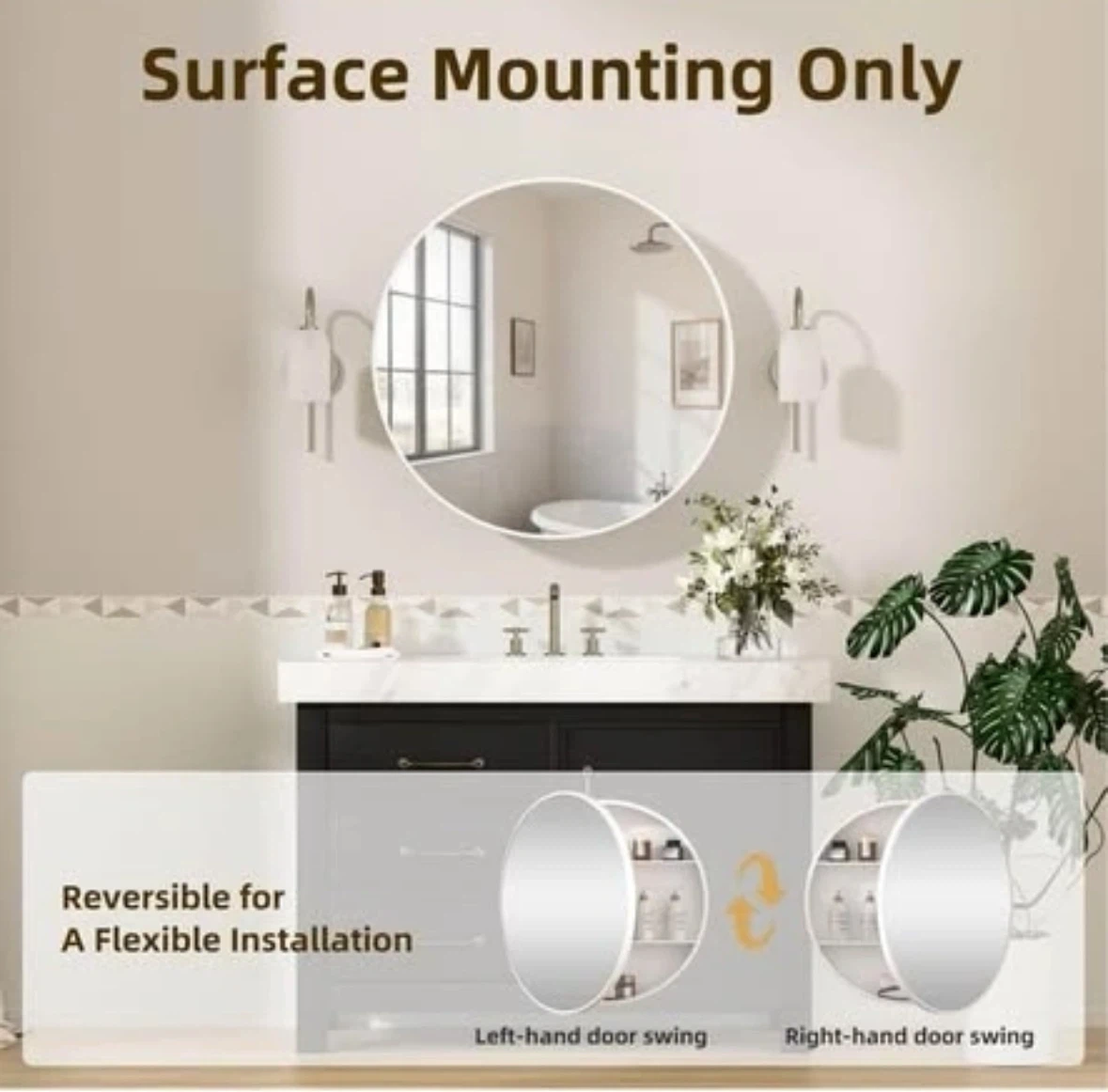 YTSMIR Bathroom Medicine Cabinet
