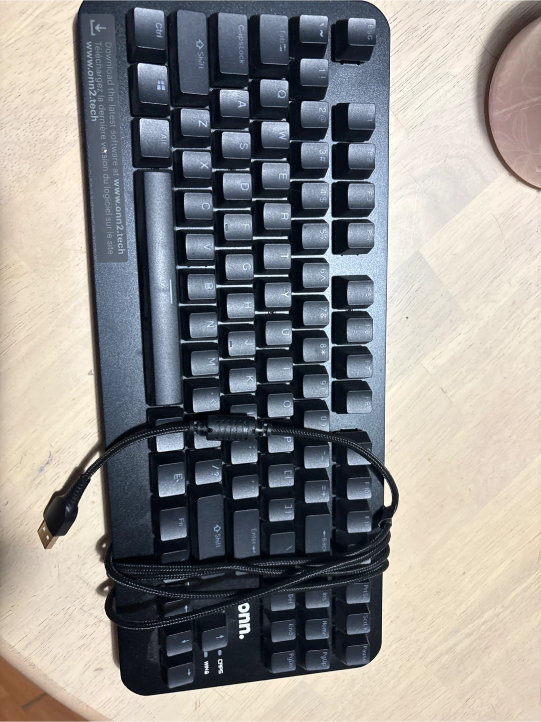 Onn. RGB Wired Gaming Keyboard - photo 2