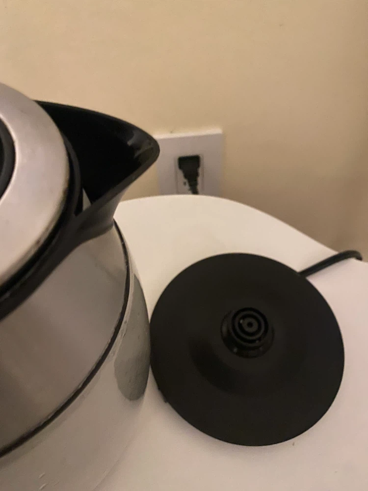 Electric Glass Kettle with Blue LED - photo 2