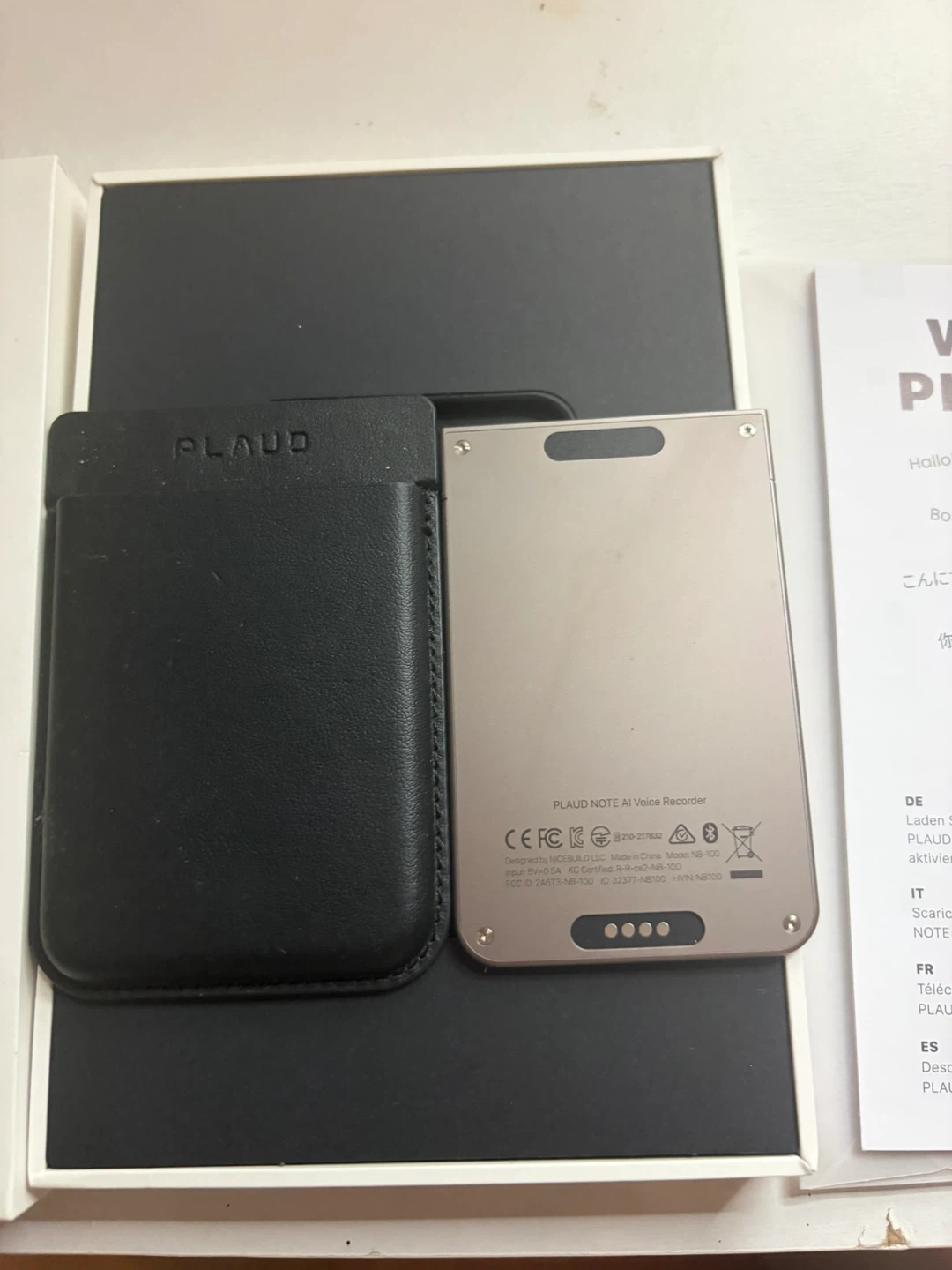 Plaud Note AI Voice Recorder - photo 2