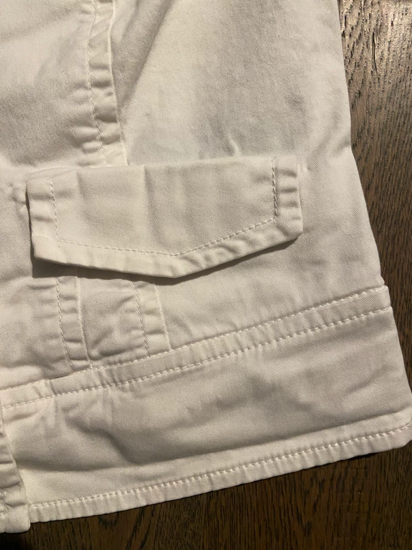Jacob White Cotton Jacket - Size XS - photo 4