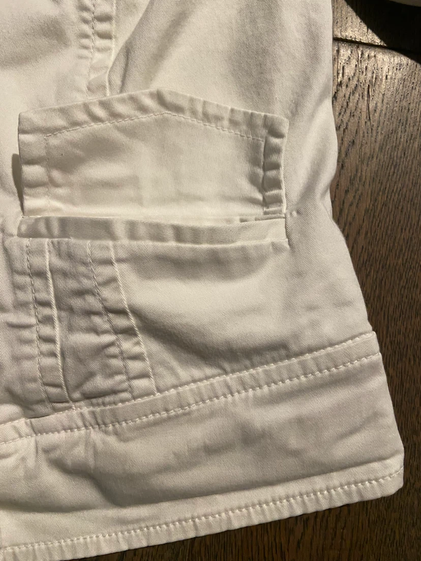 Jacob White Cotton Jacket - Size XS - photo 5