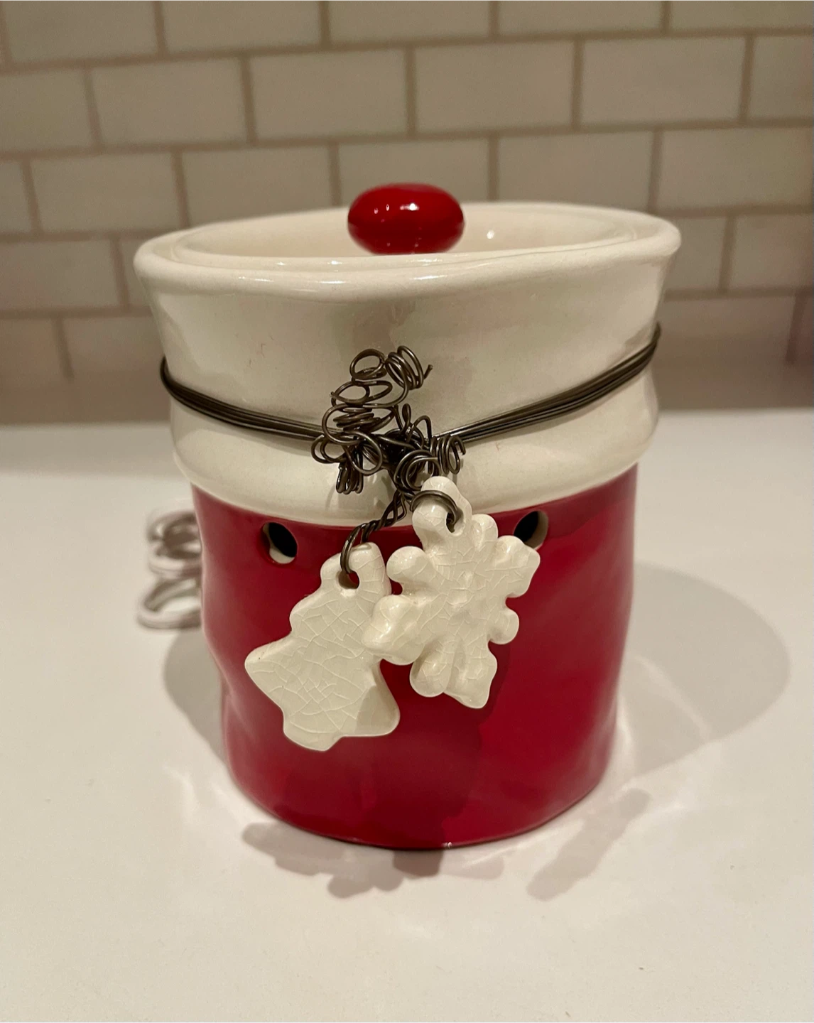 Ceramic Candle Warmer Lamp