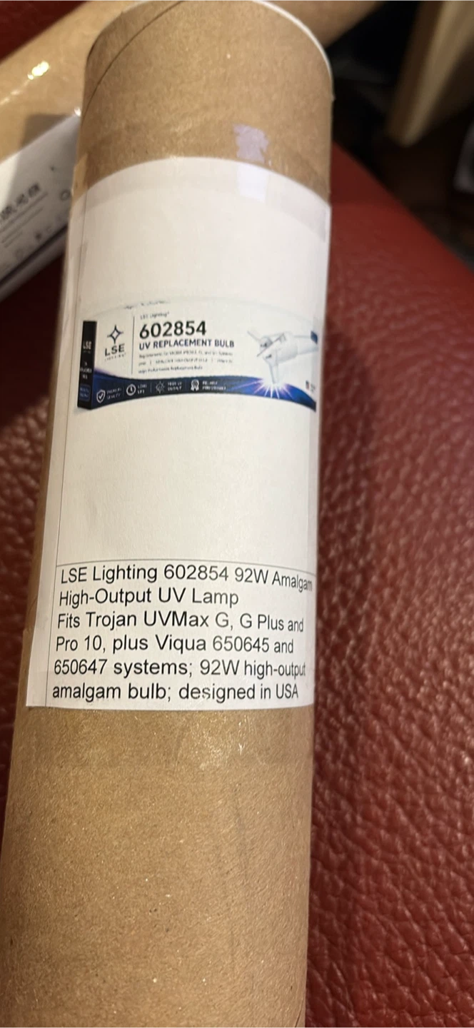 LSE Lighting 602854 92W High-Output UV Replacement Lamp
