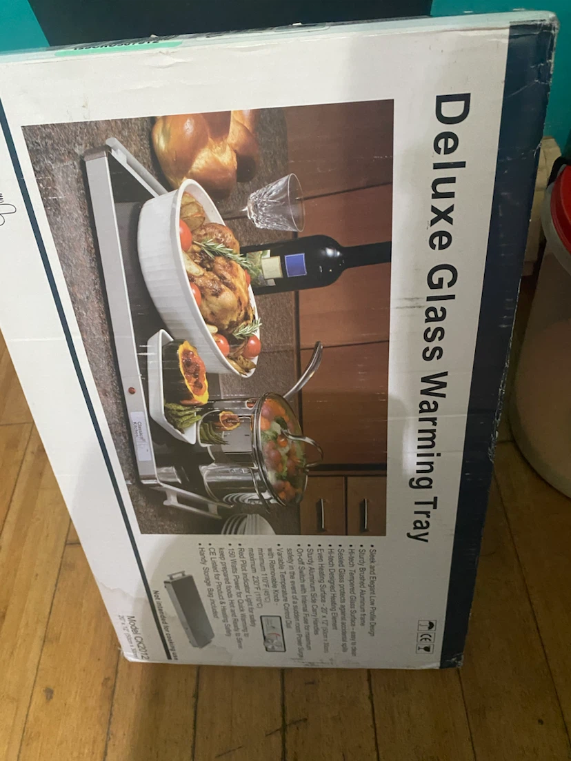 Glass warming tray - photo 3
