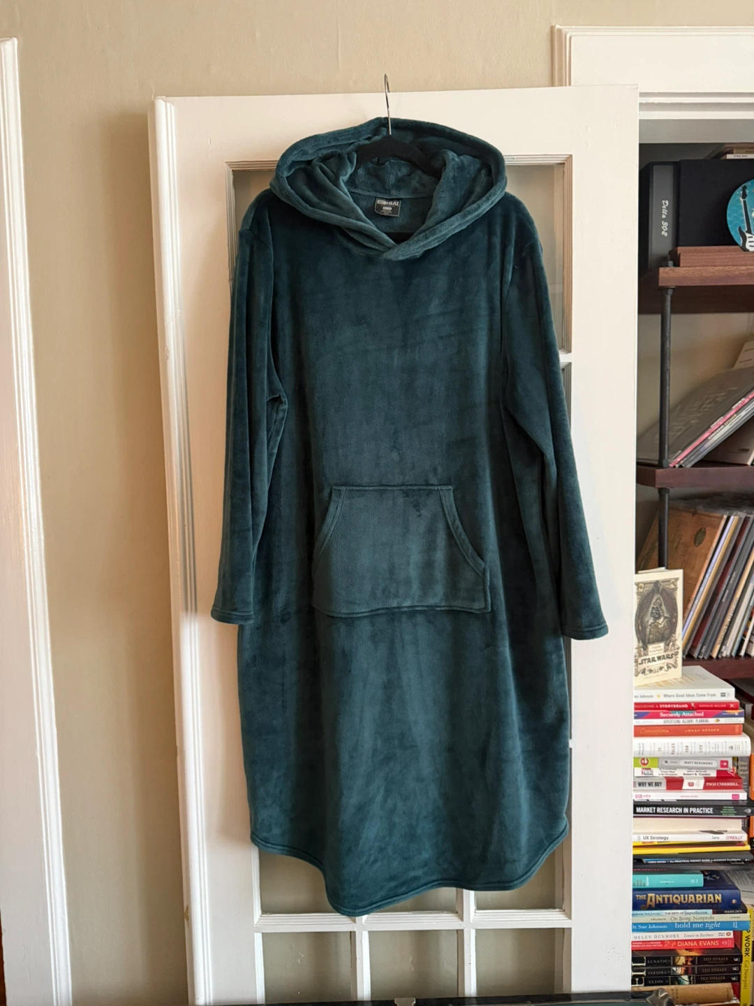 32 degrees soft velour lounge hoodie