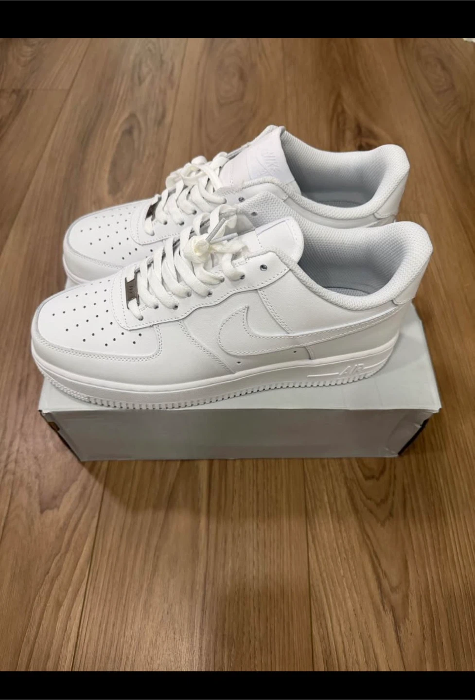 Nike Air Force 1 White Sneakers - photo 3