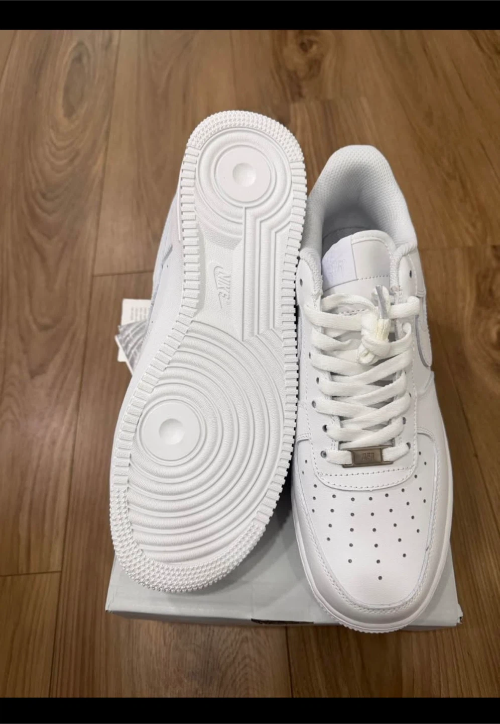 Nike Air Force 1 White Sneakers - photo 5