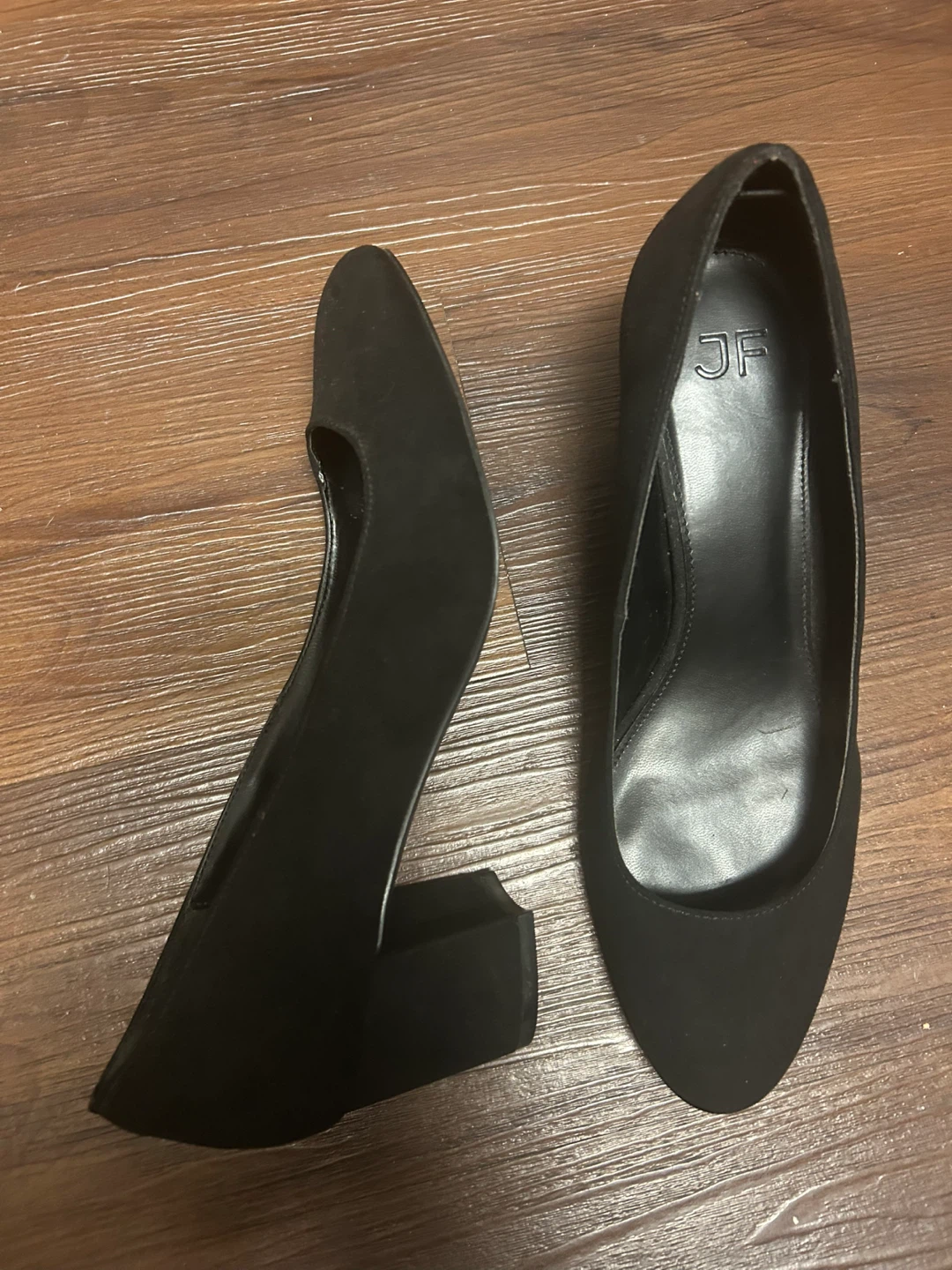 Joe Fresh Black Block Heel Pumps- Size 10 - photo 2