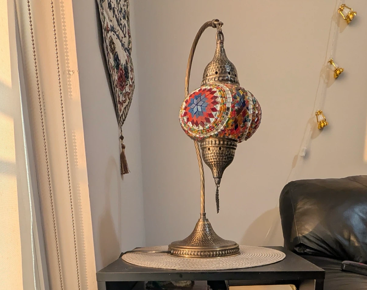 Turkish Mosaic Table Lamp