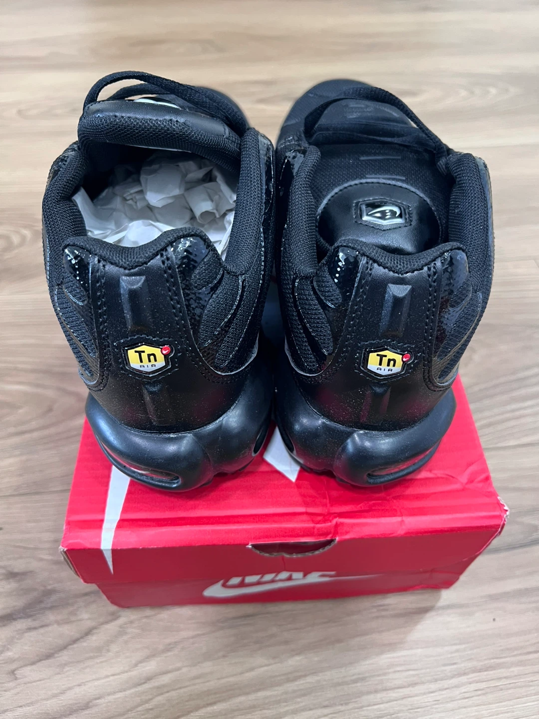 Nike Air Max Plus Black Sneakers - photo 5