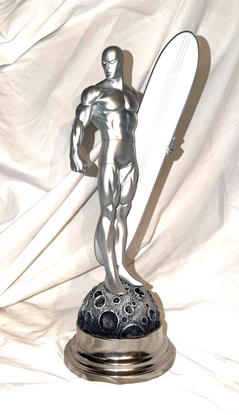 Bowen Designs Silver Surfer Painted Statue - photo 2