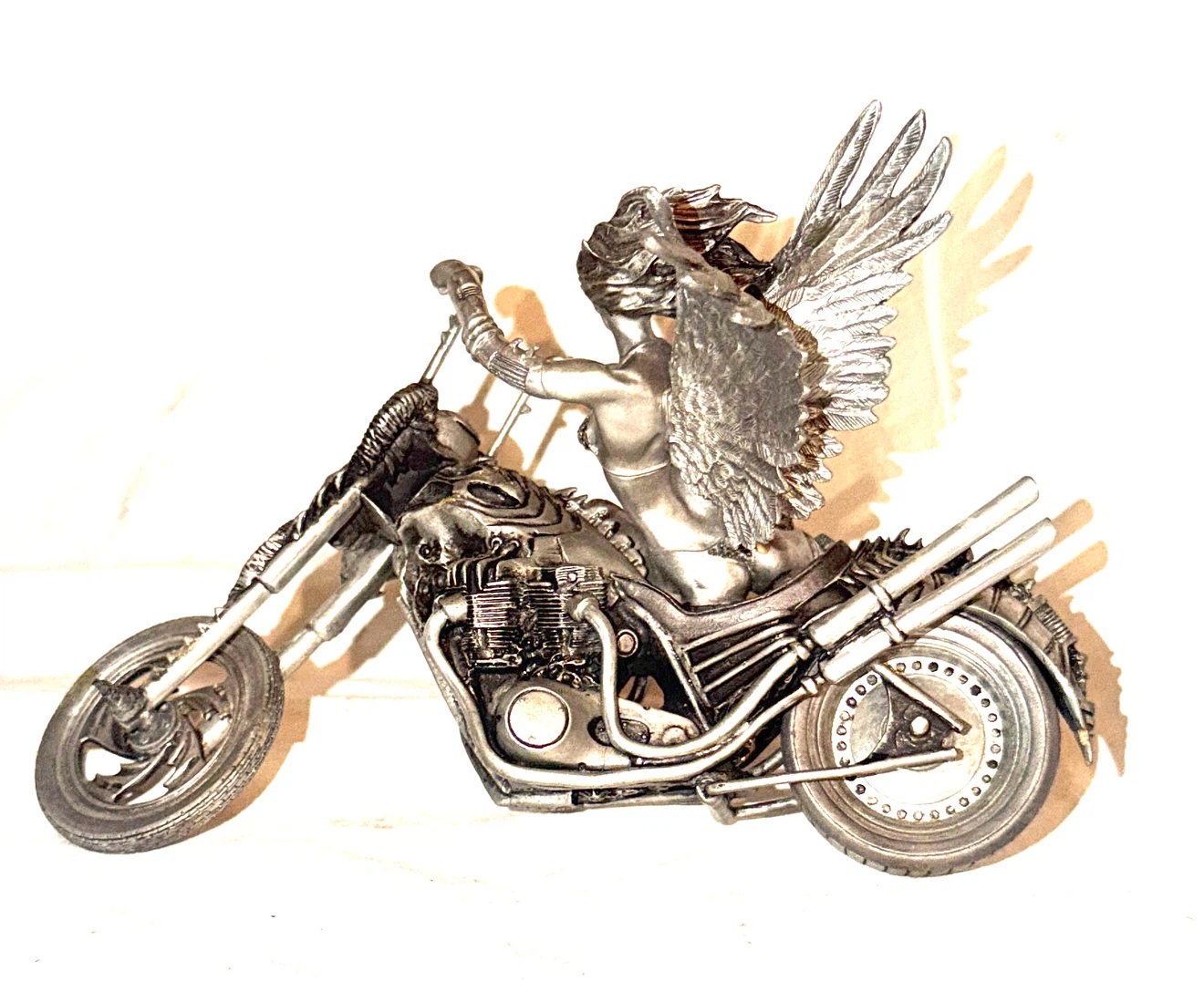 Temptation rides the beast Julie bell pewter ststue - photo 3