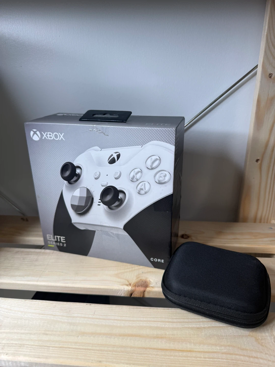 White Xbox elite series 2 controller