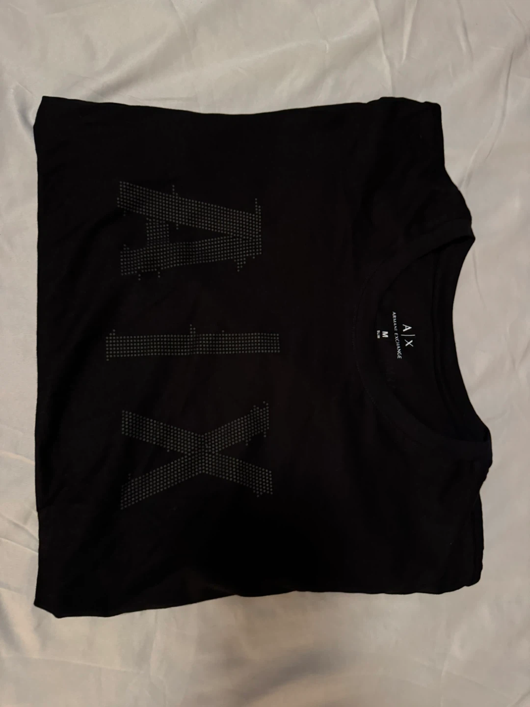 Armani Exchange A|X Black T-Shirt size M - photo 2